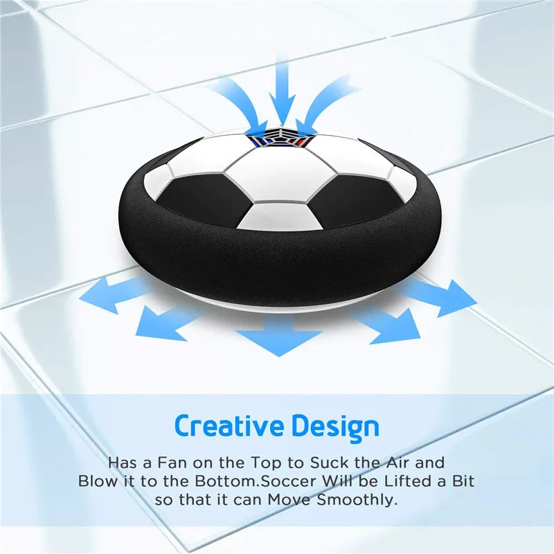 2023 Hover Soccer Ball Boy Toys, Soccer Indoor Floating Soccer Ball with LED Light Toys for Boys Girls Gift