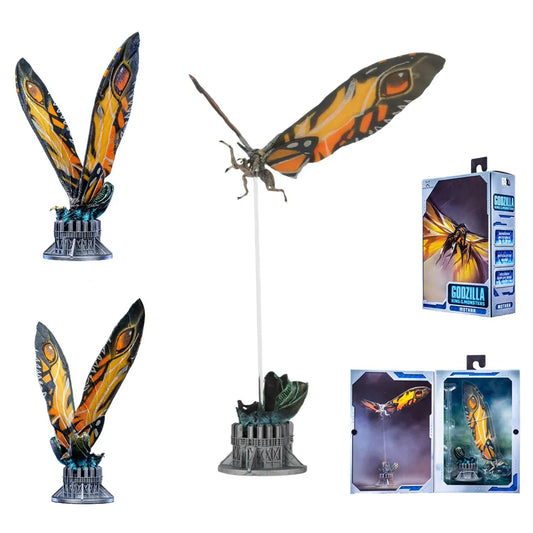 Godzilla Movie King of the Monsters Mothra PVC Action Figure Collectible Model Toy Dolls Ornament  Boys Gift