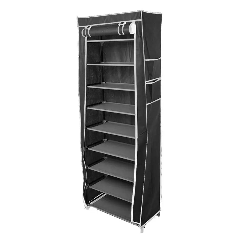 Multilayer Shoe Rack Organizer Simple Dustproof Shoes Cabinet Minimalist Modern Shoe Shelves Space Saving Stand Holder Furniture