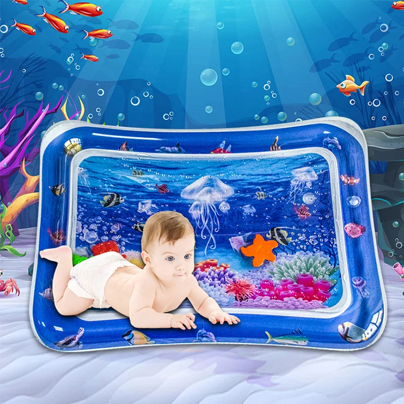 Infinno Inflatable Tummy Time Mat Premium Baby Water Play Mat for Infants and Toddlers Baby Toys